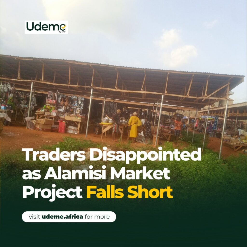 Traders Disappointed as Alamisi Market Construction Falls Short of Expectations